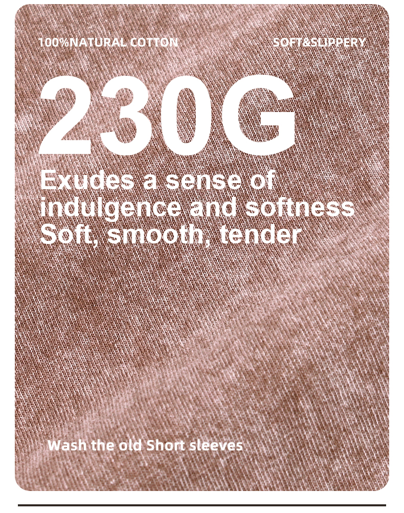 240g washable collarless shirt