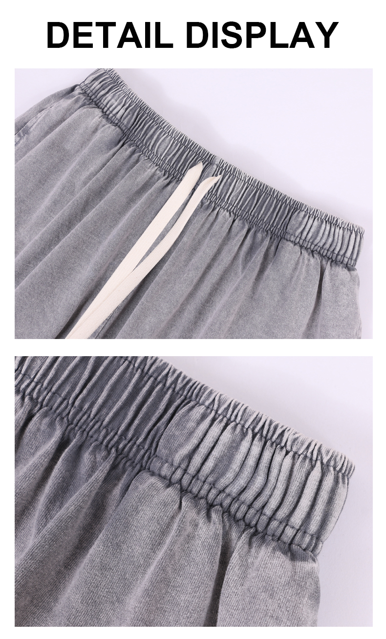 240 grams of washed cotton shorts