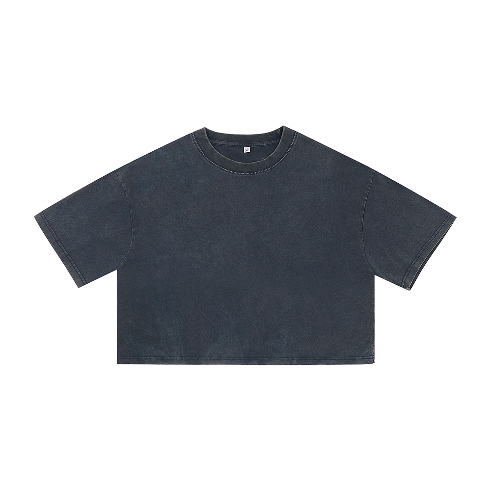 240 grams of "hot girl" washed short sleeved shirt 240 grams of "hot girl" washed short sleeved shirt